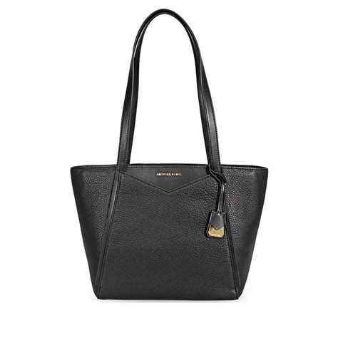 michael michael kors whitney small pebbled leather tote|michael kors shopper tote.